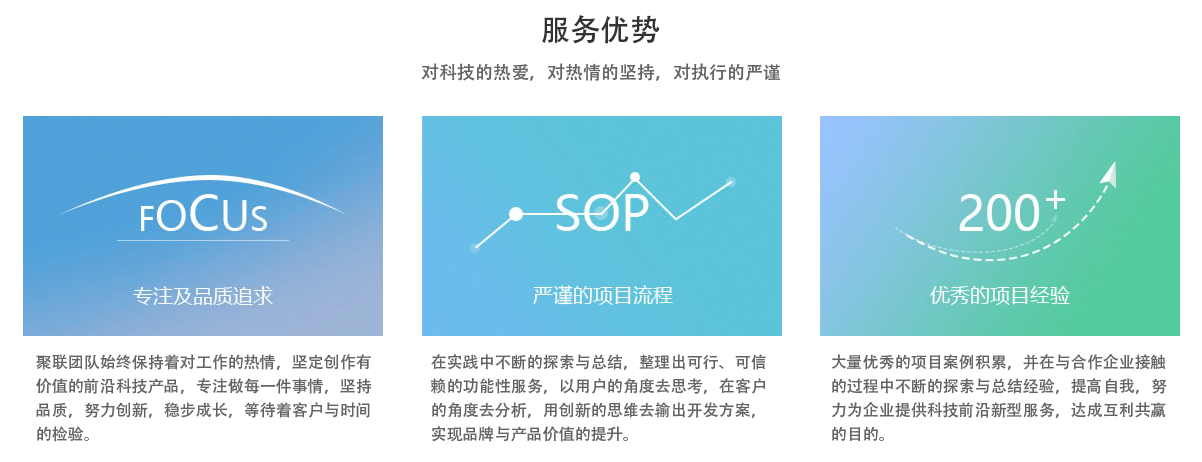 聚联码上知服务优势